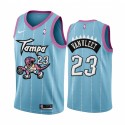 Toronto Raptors Fred Vanvleet # 23 Pink Blue 2021 Tampa City Camisetas