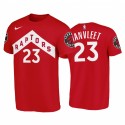 Fred Vanvleet Toronto Raptors # 23 NUEVO Camiseta de logo primario - Rojo