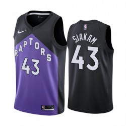 2020-21 Toronto Raptors Pascal Siakam Ganed Edition Purple & 43 Camisetas