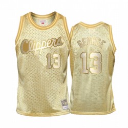 Paul George y 13 La Clippers Golden Midas SM Camisetas