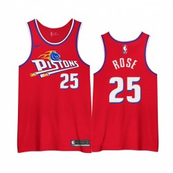 Pistons Derrick Rose 2020-21 Edición de la ciudad 3.0 Camisetas