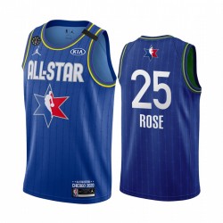 2020 NBA All-Star Game Camisetas Eastern Conference Detroit Pistons Derrick Rose & 25 Blue