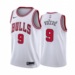 Nikola Vucevic Chicago Bulls Blanco Association Edition 2021 Comercio Camiseta