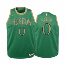 Jayson Tatum Boston Celtics City Juvenil Camiseta - Kelly Green