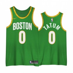 Celtics Jayson Tatum 2020-21 Edición de la ciudad 3.0 Camisetas