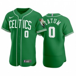 Boston Celtics Jayson Tatum NBA X MLB Crossover Edition Camiseta de béisbol camiseta
