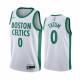 Jayson Tatum Boston Celtics 2020-21 Blanco City Edition Camiseta Nuevo uniforme
