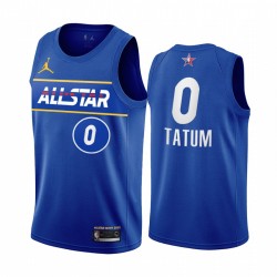 2021 All-Star Jayson Tatum Camiseta Blue Eastern Conferencia Celtics Uniforme