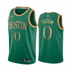 Boston Celtics Jayson Tatum Green City Edition Camiseta