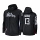 La Clippers Paul George Black Full-Zip Hoodie 2020-21 City Edition Showtime