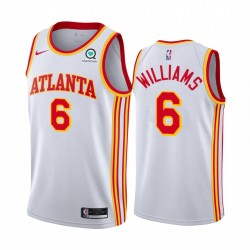 Lou Williams Atlanta Hawks 2021 Association Edition Blanco & 6 Camiseta Swingman