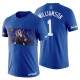 Hombre Duque Azul Devils Zion Williamson Solo hazlo y 1 jugador Art Azul Camiseta