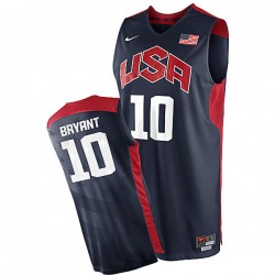 Kobe Bryant y 10 Juegos Olímpicos de 2012 EEUU EQUIPOS DE AJUSTE DE AJUSTE CAMISETA