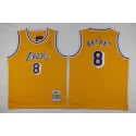 Juvenil Los Angeles Lakers y 8 Kobe Bryant Gold Swingman Camiseta