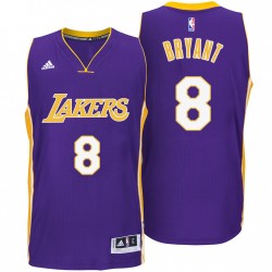 Los Ángeles Lakers y 8 Kobe Bryant Modern Away Purple Camiseta