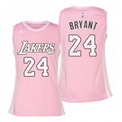 Lajas Los Ángeles de las Mujeres y 24 Kobe Bryant Pink Camiseta
