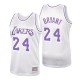 Los Angeles Lakers Men's & 24 Kobe Bryant Platinum Hardwood Classics Camiseta