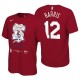 Filadelfia 76ers Mantra 2021 Playoffs de la NBA Rojo Tobias Harris & 12 Camiseta