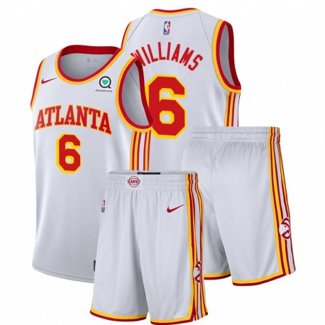 Atlanta Hawks Nike Lou Williams & 6 Blanco Association EDICION EDICION GYFITS