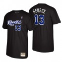 LOS ANGELES CLIPPORES Y 13 PAUL GEORGE MITCHELL # NESS Reload 2.0 Negro camiseta