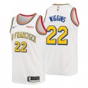 Golden State Warriors NO. 22 Andrew Wiggins Blanco Swingman Camiseta Clásico Edición
