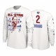 Los Angeles Clippers & 2 Kawhi Leonard 2020 NBA All-Star Fin de semana Super Player Blanco camiseta