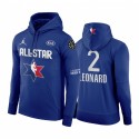 2020 NBA All-Star Game Hoodie Western Conference Los Angeles Clippers Kawhi Leonard # 2 Navy
