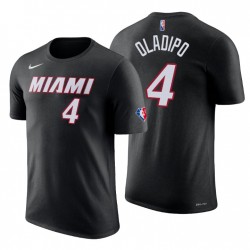 Miami Heat Victor Oladipo # 4 75 aniversario Diamante Negro camiseta