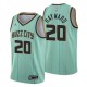 2021-22 Charlotte Hornets Swingman Camiseta Gordon Hayward No. 20 City Edición Green