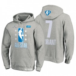 Brooklyn Nets 2022 NBA All-Star Kevin Durant Gris Pullover Hoodie