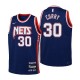 Brooklyn Nets Seth Curry # 30 75 ° aniversario Navy Juventud Camiseta Ciudad