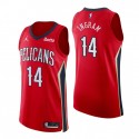 New Orleans Pelicans Camiseta No. 14 Brandon Ingram Authentic Rojo