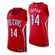 New Orleans Pelicans 2021-22 NBA 75th Brandon Ingram # 14 Authentic Rojo Camiseta Declaración