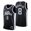 Los Angeles Clippers City Edición Camiseta Marcus Morris Sr. 8 Negro 2020-21