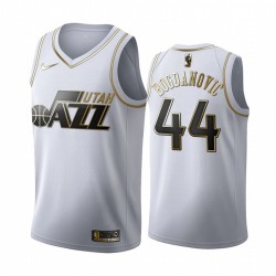 Bojan Bogdanovic y 44 Utah Jazz Blanco Golden Edition Camisetas