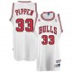 Chicago Bulls #33 Scottie Pippen Blanco Hardwood Classics Swingman retroceso Camiseta