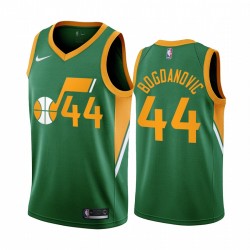 2020-21 Utah Jazz Boyan Bogdanovic Greneed Edition Green # 44 Camisetas