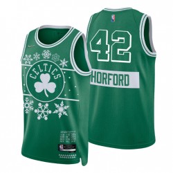 Boston Celtics 2021 NBA 75th Christmas al Horford #42 Green Camiseta
