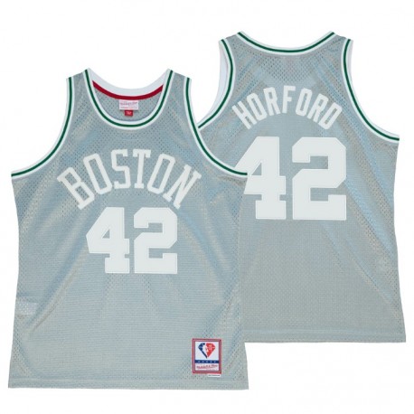 Boston Celtics Al Horford #42 75th Silver Camiseta