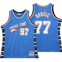 Dallas Mavericks #77 Luka Doncic 2022 NBA All-Star Royal Camiseta