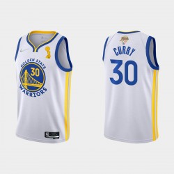 Golden State Warriors Blanco 2022 Campione NBA Finals Stephen Curry Association Camiseta