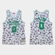 Boston Celtics Mitchell % Ness Jayson Tatum 0 #Hardwood Classics Blanco Doodle Camiseta