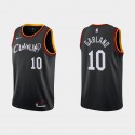 2020-21 Cleveland Cavaliers Camiseta Darius Garland #10 Ciudad Negro