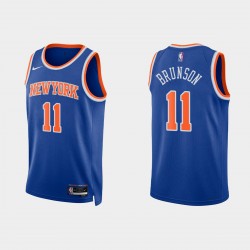 New York Knicks Jalen Brunson 2022-23 Icono Edición Real Camiseta
