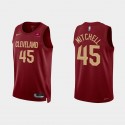 Cleveland Cavaliers Donovan Mitchell 2022-23 Icono Edición Vino Camiseta