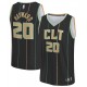 Gordon Hayward Charlotte Hornets Fanatics Branded 2022/23 Fastbreak Camiseta - City Edition - Negro