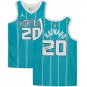 Gordon Hayward Charlotte Hornets Fanatics Authentic Autographed Nike Swingman Camiseta - Teal