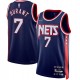 Kevin Durant Brooklyn Nets Camiseta Nike Swingman - Edición City - Azul Marino