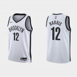 Brooklyn Nets Joe Harris2022-23 Association Edition Blanco Camiseta Swingman