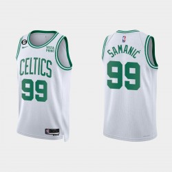 Boston Celtics Luka Samanic 2022-23 Association Edition Blanco Camisetas Swingman
